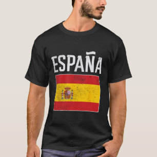 Spanien Spanien Flagge Spanisch Fußball Männer Fra T-Shirt