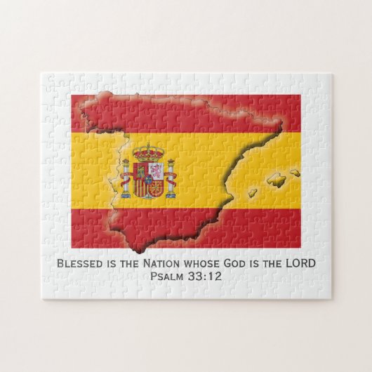 SPANIEN | Spanien | Gesegnete Nation | SPANISCHE F Puzzle (Horizontal)
