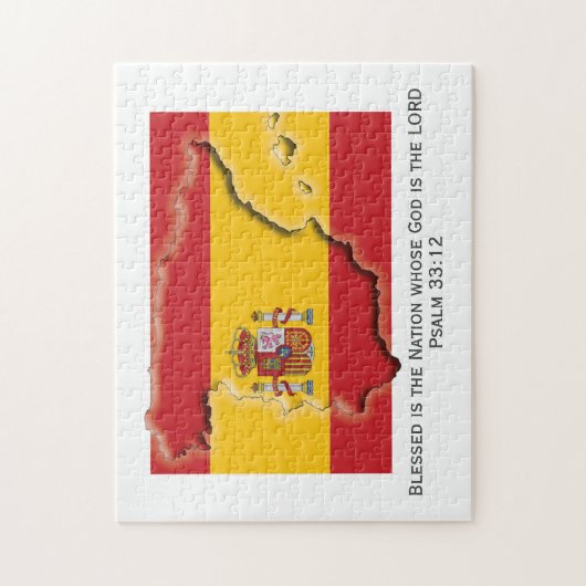 SPANIEN | Spanien | Gesegnete Nation | SPANISCHE F Puzzle (Vertikal)