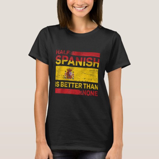 Spanien Spanien Spanien Fußball Spanien Flaggensta T-Shirt (Vorderseite)