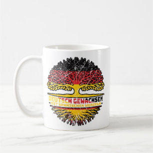 Spanien Spanisch Deutsch Deutschland Baum Wurzel Kaffeetasse