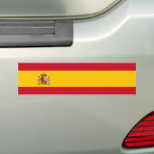 Spanien/spanische Flagge Autoaufkleber (Auf Auto)