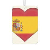 Spanien (Spanische Flagge) Autolufterfrischer (Rückseite)