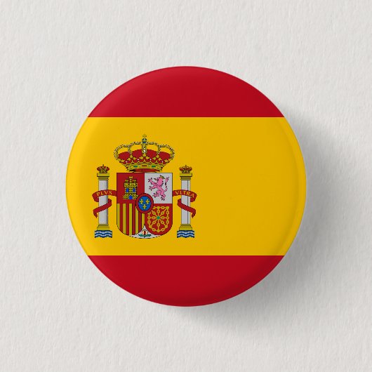 Spanien (Spanische Flagge) Button (Vorderseite)