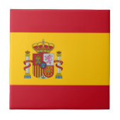 Spanien - Spanische Flagge Fliese (Vorderseite)