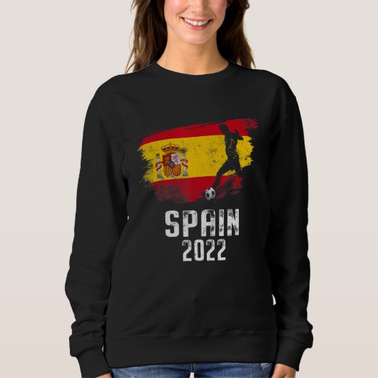 Spanien Spanische Flagge Fußballmannschaft 2022 We Sweatshirt (Vorderseite)