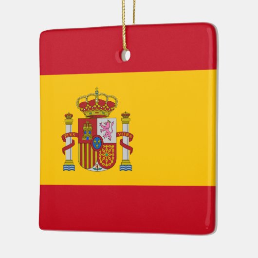 Spanien (Spanische Flagge) Keramikornament (Links)