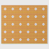 Spanien - Spanische Flagge Personalisiert Geschenkpapier (Flach)
