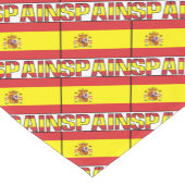 Spanien - Spanische Flagge Personalisiert Kurzer Tischläufer (Ecke)