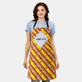 Spanien - Spanische Flagge Personalisiert Schürze (Getragen)