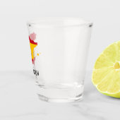 Spanien - Spanische Flagge Schnapsglas (Rechts)
