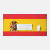 Spanien | Spanische Flagge Schreibtischunterlage (Tastatur & Maus)