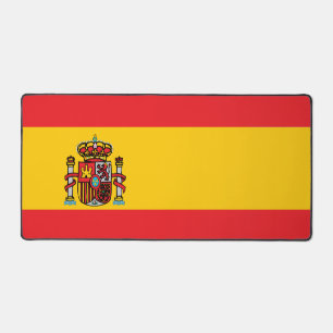 Spanien   Spanische Flagge Schreibtischunterlage