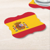 Spanien (Spanische Flagge) Untersetzer (angewinkelt)