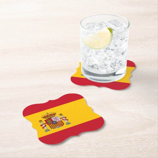 Spanien (Spanische Flagge) Untersetzer (Vor Ort)