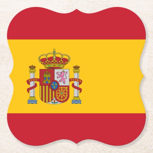 Spanien (Spanische Flagge) Untersetzer (Vorderseite)