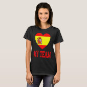 Spanien Spanischer Flaggenstaat Elf Barcelona T-Shirt (Vorne ganz)