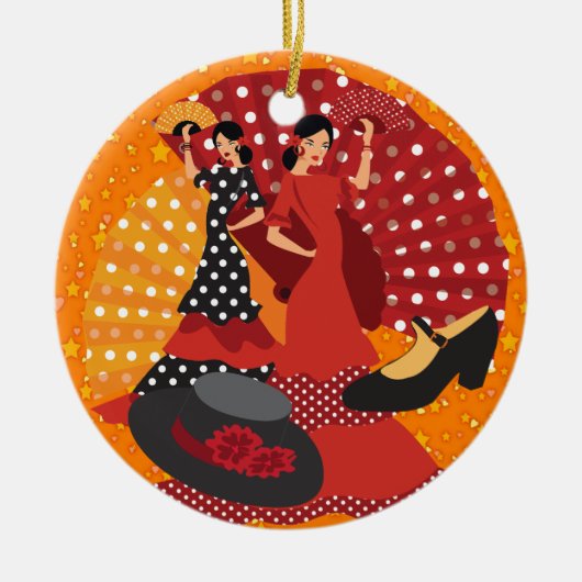 Spanien - SRF Keramik Ornament (Vorne)