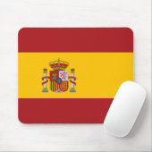 Spanien-Staatsflagge Mousepad (Mit Mouse)
