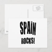 Spanien Steine! Postkarte (Vorne/Hinten)