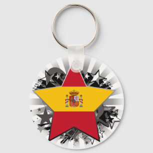 Spanien Stern Schlüsselanhänger