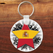 Spanien Stern Schlüsselanhänger (Vorderseite)