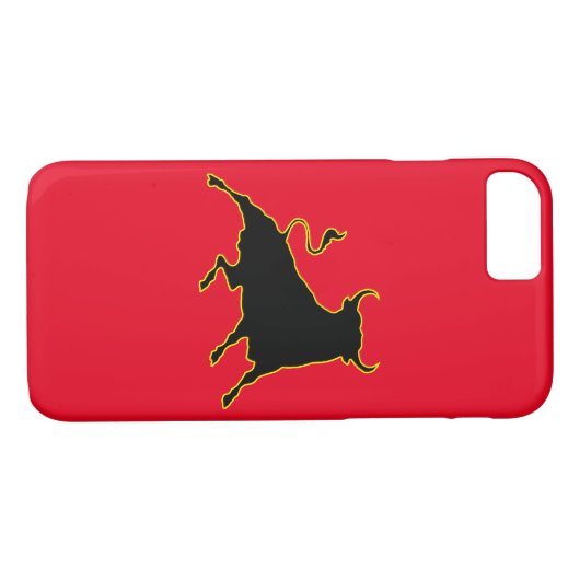 Spanien Stier Case-Mate iPhone Hülle (Rückseite (Horizontal))