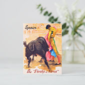 Spanien, Stierkampfarena Postkarte (Stehend Vorderseite)