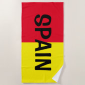 Spanien Strandtuch (Vorderseite)