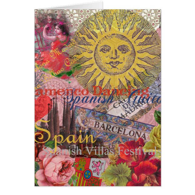 Spanien Sunshine Spanish Travel Art (Vorne)