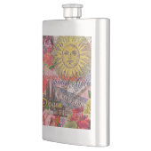 Spanien Sunshine Spanish Travel Art Flachmann (Links)