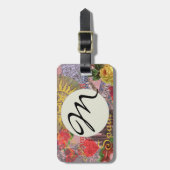 Spanien Sunshine Spanish Travel Art Gepäckanhänger (Vorderseite vertikal)