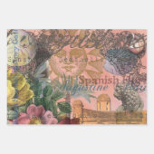 Spanien Sunshine Spanish Travel Art Geschenkpapier Set (Vorderseite 3)