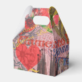 Spanien Sunshine Spanish Travel Art Geschenkschachtel (Rückseite)