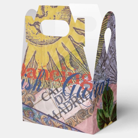 Spanien Sunshine Spanish Travel Art Geschenkschachtel (Geöffnet)