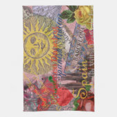 Spanien Sunshine Spanish Travel Art Geschirrtuch (Vertikal)
