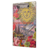 Spanien Sunshine Spanish Travel Art Klemmbrett (Links)