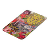 Spanien Sunshine Spanish Travel Art Magnet (Linke Seite)