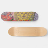 Spanien Sunshine Spanish Travel Art Skateboard (Horizontal)