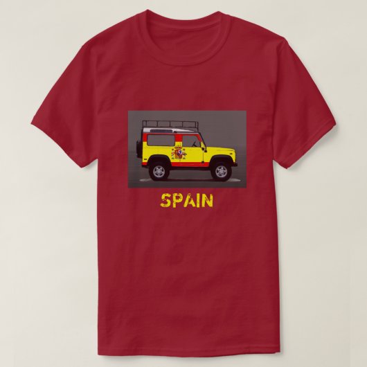 SPANIEN T-Shirt (Design vorne)
