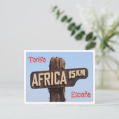 Spanien - Tarifa - Unterzeichnung - Postkarte (Stehend Vorderseite)