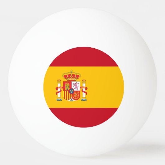 Spanien Tischtennisball (Vorderseite)