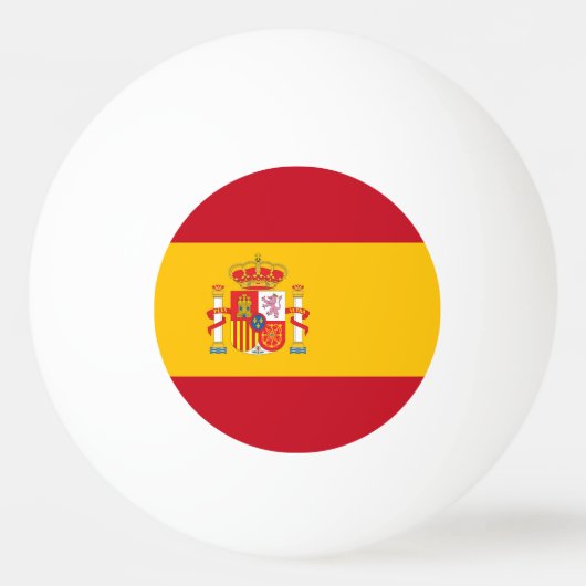 Spanien Tischtennisball (Rückseite)