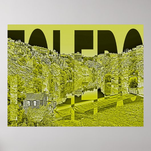 Spanien Toledo Plakat (Vorne)
