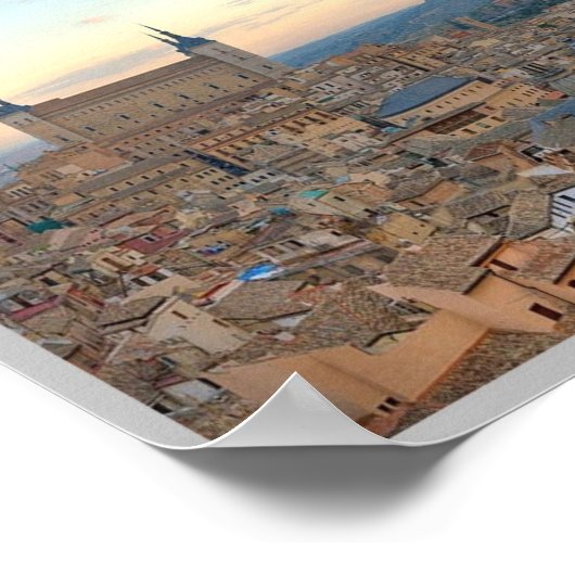 Spanien - Toledo - Poster (Ecke)