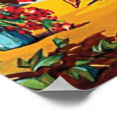 Spanien, traditionelle Tanz- und Musikbranche, Vin Poster (Ecke)