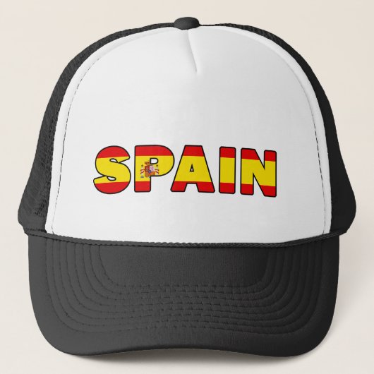 Spanien Truckerkappe (Vorderseite)