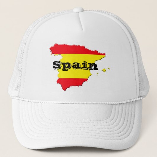 Spanien Truckerkappe (Vorderseite)