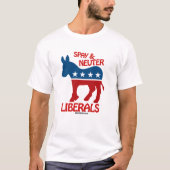 SPANIEN UND NEUERE LIBERALE - Politischer Spaß -.p T-Shirt (Vorderseite)