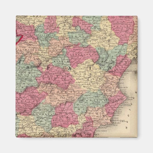 Spanien und Portugal 13 Magnet (Vorne)